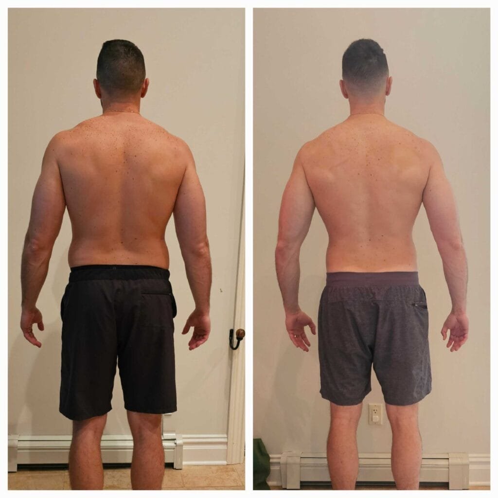 before and after with thinnr